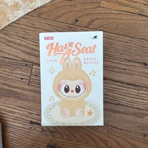 Authentic and sealed box Labubu 'Have A Seat' Dada.